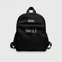 Детский рюкзак Надпись smile, цвет: 3D-принт