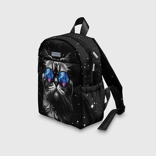 Детский рюкзак Кот видит млечный путь / 3D-принт – фото 3