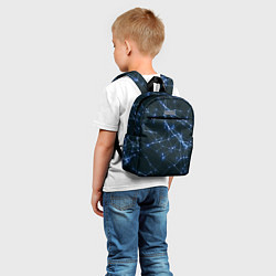 Детский рюкзак Нейросети абстракция, цвет: 3D-принт — фото 2