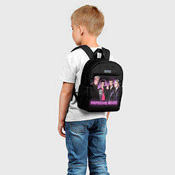 Детский рюкзак 80s Depeche Mode neon, цвет: 3D-принт — фото 2