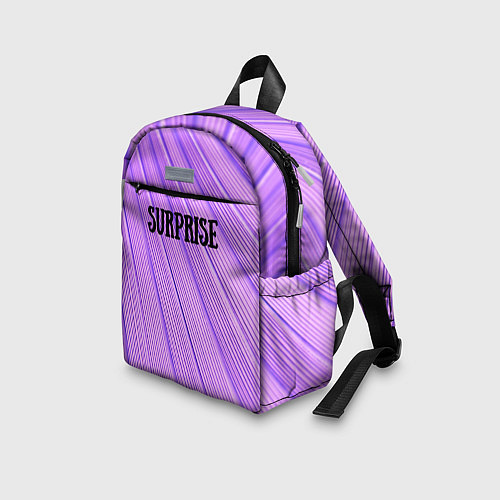 Детский рюкзак Сиреневый сюрприз / 3D-принт – фото 3