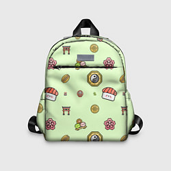 Детский рюкзак Паттерн - Япония, цвет: 3D-принт