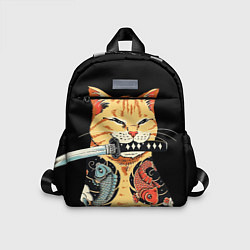 Детский рюкзак Yakuza tattoo cat, цвет: 3D-принт