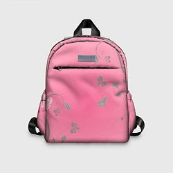 Детский рюкзак Весенние узорные цветы, цвет: 3D-принт