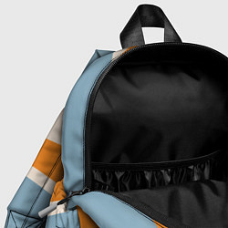 Детский рюкзак Разноцветная абстракция в стиле модерн, цвет: 3D-принт — фото 2