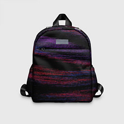 Детский рюкзак Разлив красной и синей краски, цвет: 3D-принт