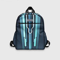 Детский рюкзак Неоновый поток, цвет: 3D-принт