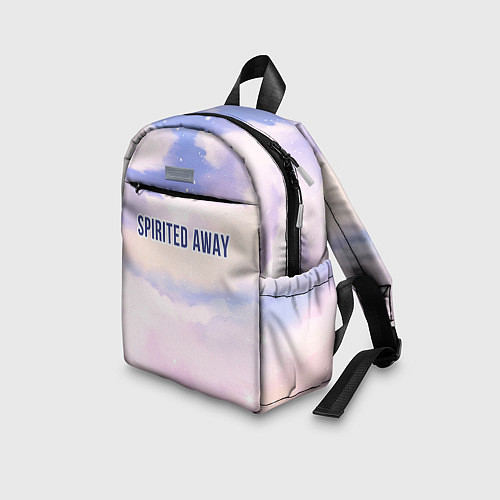 Детский рюкзак Spirited Away sky clouds / 3D-принт – фото 3