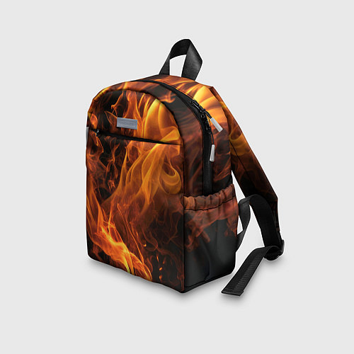 Детский рюкзак Пламя удачи / 3D-принт – фото 3