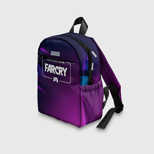 Детский рюкзак Far Cry gaming champion: рамка с лого и джойстиком / 3D-принт – фото 3