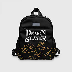 Детский рюкзак Demon Slayer anime clouds, цвет: 3D-принт