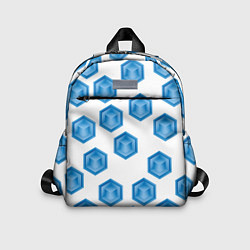 Детский рюкзак Многоугольник паттерн, цвет: 3D-принт
