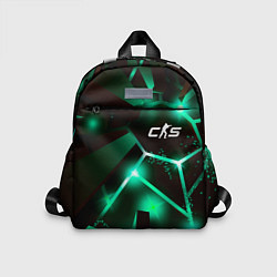 Детский рюкзак Counter-Strike 2 разлом плит, цвет: 3D-принт