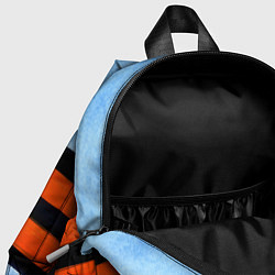 Детский рюкзак Георгиевская лента на голубом фоне, цвет: 3D-принт — фото 2