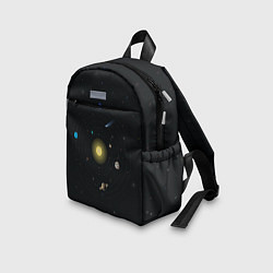 Детский рюкзак Солнце и планеты, цвет: 3D-принт — фото 2