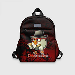 Детский рюкзак Курочка ганстер - Чикен ган, цвет: 3D-принт