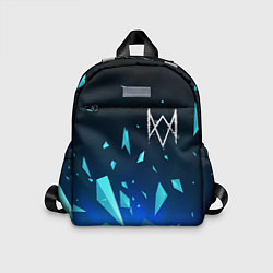 Детский рюкзак Watch Dogs взрыв частиц, цвет: 3D-принт