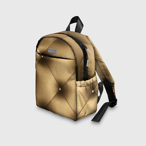 Детский рюкзак Текстура обивки / 3D-принт – фото 3