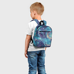 Детский рюкзак Путеводная звезда в космосе, цвет: 3D-принт — фото 2