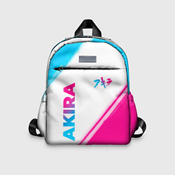 Детский рюкзак Akira neon gradient style: надпись, символ, цвет: 3D-принт