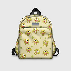 Детский рюкзак Монстр, милый одноглазый зверь, цвет: 3D-принт