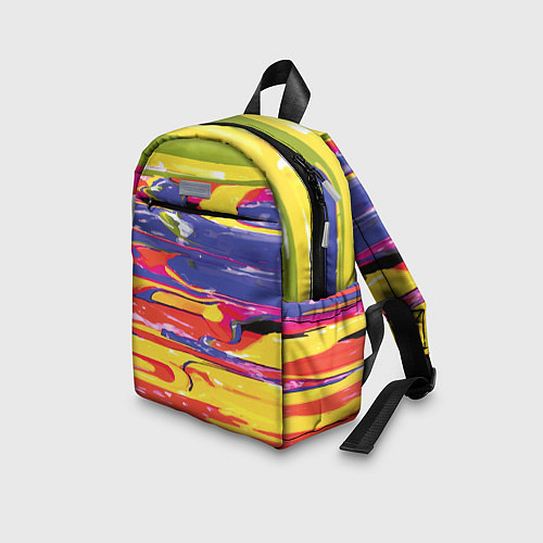 Детский рюкзак Красочный бум / 3D-принт – фото 3