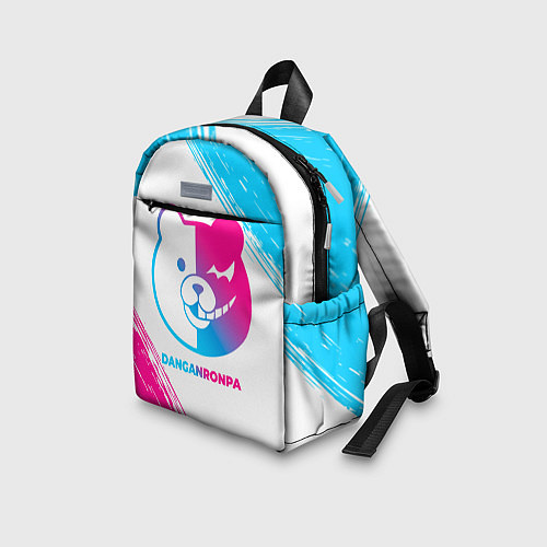 Детский рюкзак Danganronpa neon gradient style / 3D-принт – фото 3