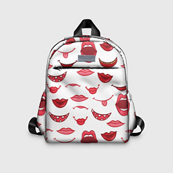 Детский рюкзак Сладкие губы, цвет: 3D-принт
