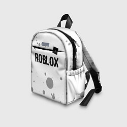 Детский рюкзак Roblox glitch на светлом фоне: символ сверху, цвет: 3D-принт — фото 2