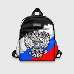 Детский рюкзак Триколор - герб РФ, цвет: 3D-принт