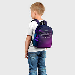 Детский рюкзак Hitman gaming champion: рамка с лого и джойстиком, цвет: 3D-принт — фото 2