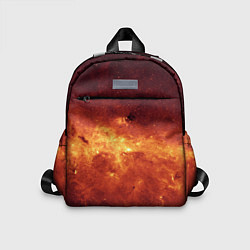Детский рюкзак Огненная галактика, цвет: 3D-принт