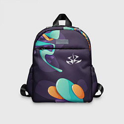 Детский рюкзак Hitman graffity splash, цвет: 3D-принт