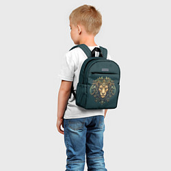 Детский рюкзак Механический лев, цвет: 3D-принт — фото 2