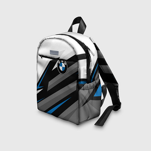 Детский рюкзак БМВ - спортивная униформа / 3D-принт – фото 3