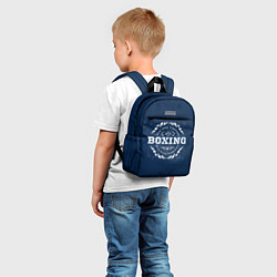 Детский рюкзак Boxing - надпись, цвет: 3D-принт — фото 2