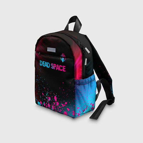 Детский рюкзак Dead Space - neon gradient: символ сверху / 3D-принт – фото 3