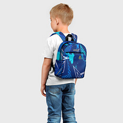 Детский рюкзак Реал Мадрид фк эмблема, цвет: 3D-принт — фото 2