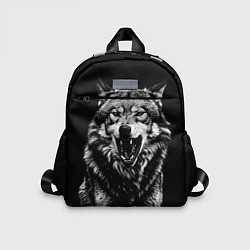 Детский рюкзак Злой волчара, цвет: 3D-принт