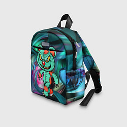 Детский рюкзак Кровожадный мишутка-вуду, цвет: 3D-принт — фото 2