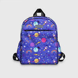 Детский рюкзак Планеты и кометы, цвет: 3D-принт