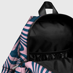 Детский рюкзак Абстрактный размытый узор, цвет: 3D-принт — фото 2