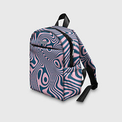 Детский рюкзак Абстрактный размытый узор, цвет: 3D-принт — фото 2