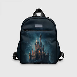 Детский рюкзак Сказочный замок: арт нейросети, цвет: 3D-принт