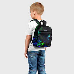 Детский рюкзак Midjourney Цветные осколки геометрии, цвет: 3D-принт — фото 2