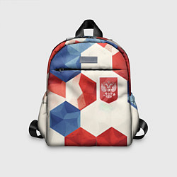 Детский рюкзак Большие плиты герб России, цвет: 3D-принт