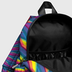 Детский рюкзак Оптическая иллюзия веер, цвет: 3D-принт — фото 2