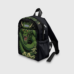 Детский рюкзак Злой китайский дракон: арт нейросети, цвет: 3D-принт — фото 2