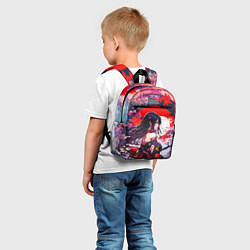 Детский рюкзак Японская девушка от нейросети, цвет: 3D-принт — фото 2