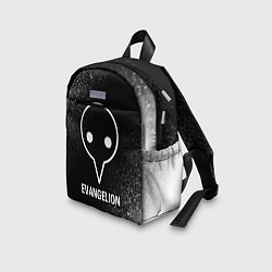 Детский рюкзак Evangelion glitch на темном фоне, цвет: 3D-принт — фото 2